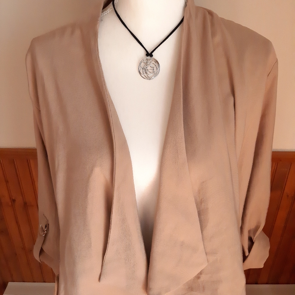 Torrid Drape Front Jacket size 1X - Picture 7 of 13